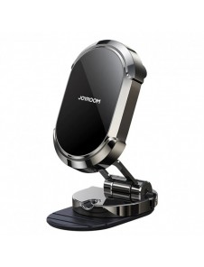 Joyroom car magnetisk självhäftande hopfällbar telefonhållare (dashboard/cockpit) mörkgrå (JR-ZS312)