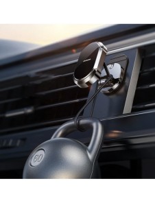 Joyroom car magnetisk självhäftande hopfällbar telefonhållare (dashboard/cockpit) mörkgrå (JR-ZS312)