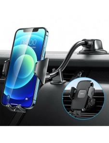 Joyroom biltelefonhållare med flexibel arm för instrumentbräda vindruta svart (JR-ZS259)