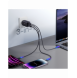 Joyroom snabbladdare GaN 65W USB, 2x USB C svart + USB C-kabel - USB C 100W 1,2m (TCG01)