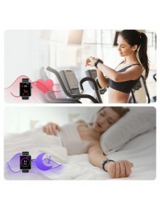 Joyroom Fit-Life Series smartklocka med samtalssvarsfunktion IP68 svart (JR-FT5)
