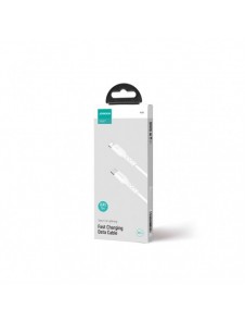 Joyroom Flash-Charge Series SA26-CL3 USB-C / Lightning-kabel 30W 1m - vit