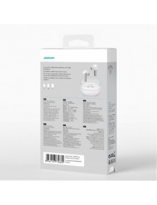 Joyroom Jbuds Series JR-BB1 TWS trådlösa in-ear hörlurar - vit