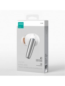 Joyroom Jbuds Series JR-BB1 TWS trådlösa in-ear hörlurar - vit