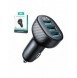 Joyroom JR-CCD03 3.4A billaddare med 3x USB-A display - svart