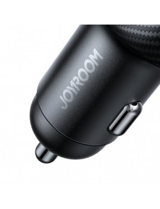 Joyroom JR-CCD03 3.4A billaddare med 3x USB-A display - svart