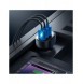 Joyroom JR-CCD03 3.4A billaddare med 3x USB-A display - svart