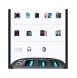 Joyroom JR-CCD03 3.4A billaddare med 3x USB-A display - svart