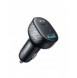 Joyroom JR-CCD04 30W 2x USB-C USB-A billaddare med display - svart