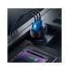 Joyroom JR-CCD04 30W 2x USB-C USB-A billaddare med display - svart