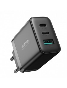 Joyroom JR-TCF10 snabbladdare 2x USB-C USB-A 32W - svart