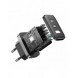 Joyroom JR-TCF10 snabbladdare 2x USB-C USB-A 32W - svart