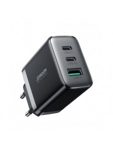 Joyroom JR-TCF10 snabbladdare 2x USB-C USB-A 32W - svart