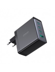 Joyroom JR-TCG04EU 100W GaN laddare 3x USB-C USB-A + USB-C / USB-C kabel 100W - svart