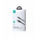 Joyroom Light-Speed Serie SA25-AC6 USB-A / USB-C Snabböverföringskabel 100W 2m - Svart