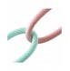 Joyroom Multi-Color Series SA34-AC6 USB-A / USB-C-kabel 100W Snabböverföring 1m - Rosa