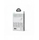 Joyroom Multi-Color Series SA34-AC6 USB-A / USB-C-kabel 100W Snabböverföring 1m - Vit