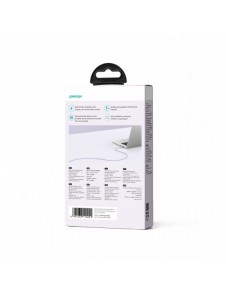 Joyroom Multi-Color Series SA34-CC3 USB-C / USB-C-kabel 60W Snabböverföring 1m - Lila