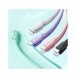 Joyroom Multi-Color Series SA34-CC3 USB-C / USB-C-kabel 60W Snabböverföring 1m - Lila