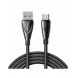 Joyroom Pioneer Series SA31-AC6 USB-A / USB-C-kabel 100W 1,2m - svart