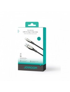 Joyroom Pioneer Series SA31-AC6 USB-A / USB-C-kabel 100W 1,2m - svart