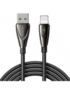 Joyroom Pioneer Series SA31-AL3 USB-A / Lightning 3A-kabel 1,2m - Svart