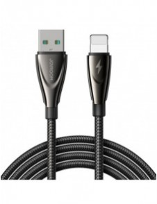 Joyroom Pioneer Series SA31-AL3 USB-A / Lightning 3A-kabel 1,2m - Svart