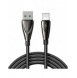 Joyroom Pioneer Series SA31-AL3 USB-A / Lightning 3A-kabel 1,2m - Svart