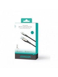 Joyroom Pioneer Series SA31-AL3 USB-A / Lightning 3A-kabel 1,2m - Svart
