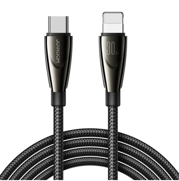 Joyroom Pioneer Series SA31-CL3 USB-C / Lightning 30W 1,2 m kabel - svart