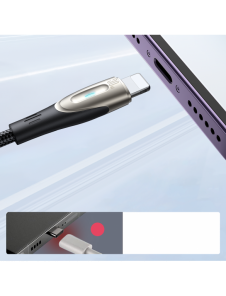 Joyroom Pioneer Series SA31-CL3 USB-C / Lightning 30W 1,2 m kabel - svart