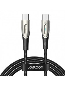 Joyroom Star-Light Series SA27-CC5 USB-C / USB-C-kabel 100W 1,2m - svart