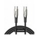 Joyroom Star-Light Series SA27-CC5 USB-C / USB-C-kabel 100W 2m - svart