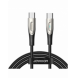 Joyroom Star-Light Series SA27-CC5 USB-C / USB-C-kabel 100W 3m - svart