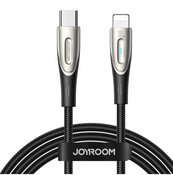 Joyroom Star-Light Series SA27-CL3 USB-C / Lightning 30W 2m kabel - svart