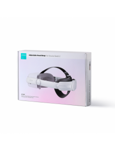 Joyroom-rem Oculus Quest 2 justerbart elastiskt band vit (JR-QS1)