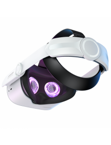 Joyroom-rem Oculus Quest 2 justerbart elastiskt band vit (JR-QS1)