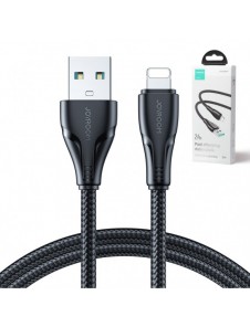 Joyroom USB - Lightning 2.4A kabel Surpass Series 2 m svart (S-UL012A11)