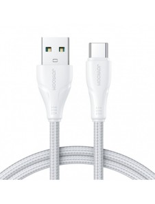 Joyroom USB-kabel - USB C 3A Surpass-serien för snabb laddning och dataöverföring 2 m vit (S-UC027A11)