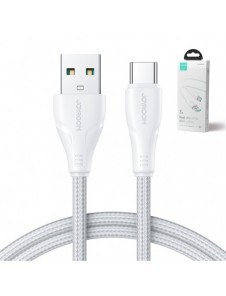 Joyroom USB-kabel - USB C 3A Surpass-serien för snabb laddning och dataöverföring 2 m vit (S-UC027A11)