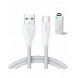 Joyroom USB-kabel - USB C 3A Surpass-serien för snabb laddning och dataöverföring 2 m vit (S-UC027A11)