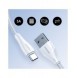 Joyroom USB-kabel - USB C 3A Surpass-serien för snabb laddning och dataöverföring 2 m vit (S-UC027A11)