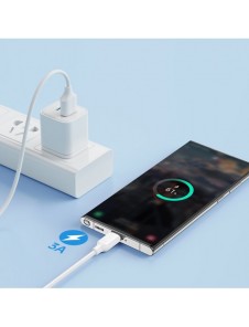 Joyroom USB-laddnings-/datakabel - USB Typ C 3A 0,25 m svart (S-UC027A9)
