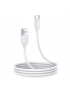 Joyroom USB-laddnings-/datakabel - USB Typ C 3A 1m vit (S-UC027A9)