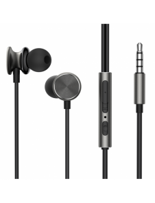 Joyroom Wired Series JR-EW03 trådbundna in-ear-hörlurar - mörkgrå
