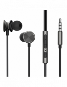 Joyroom Wired Series JR-EW03 trådbundna in-ear-hörlurar - mörkgrå