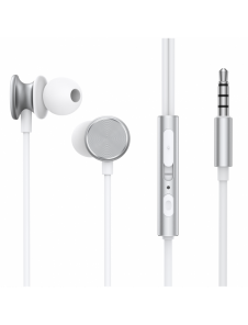 Joyroom Wired Series JR-EW03 trådbundna in-ear-hörlurar - silver