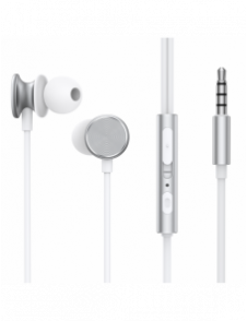 Joyroom Wired Series JR-EW03 trådbundna in-ear-hörlurar - silver
