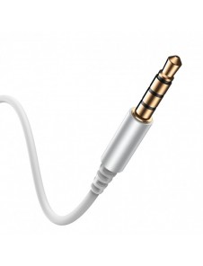 Joyroom Wired Series JR-EW06 hörlurar med tråd, metall - silver och vit