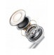 Joyroom Wired Series JR-EW06 hörlurar med tråd, metall - silver och vit